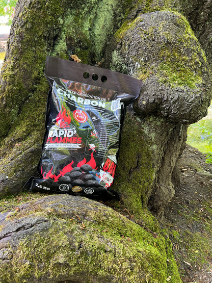 RAPID FLAMES Grillkohle